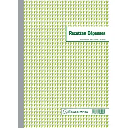 Exacompta 13500E 5x SD Buch A4 Einnahme-Ausgabe 50x2 BL -