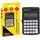 IDENA Taschenrechner TR100 solar schwarz 8stelliges Display