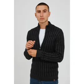 Indicode Strickjacke IDPaulomo in grau melange | Gr.: XXL