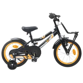 vidaXL Kinderfahrrad 16 Zoll orange/schwarz