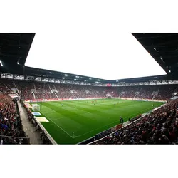K&L Wall Art Vliestapete »XXL Vliestapete«, FC Augsburg Fußballstadion, mehrfarbig, matt - bunt