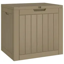 vidaXL Gartenbox 55,5 x 43 x 53 cm Grau