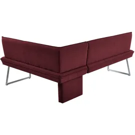 K+W Komfort & Wohnen Eckbank 86x60 cm Flachgewebe Q2 2250 langer Schenkel rechts oder links