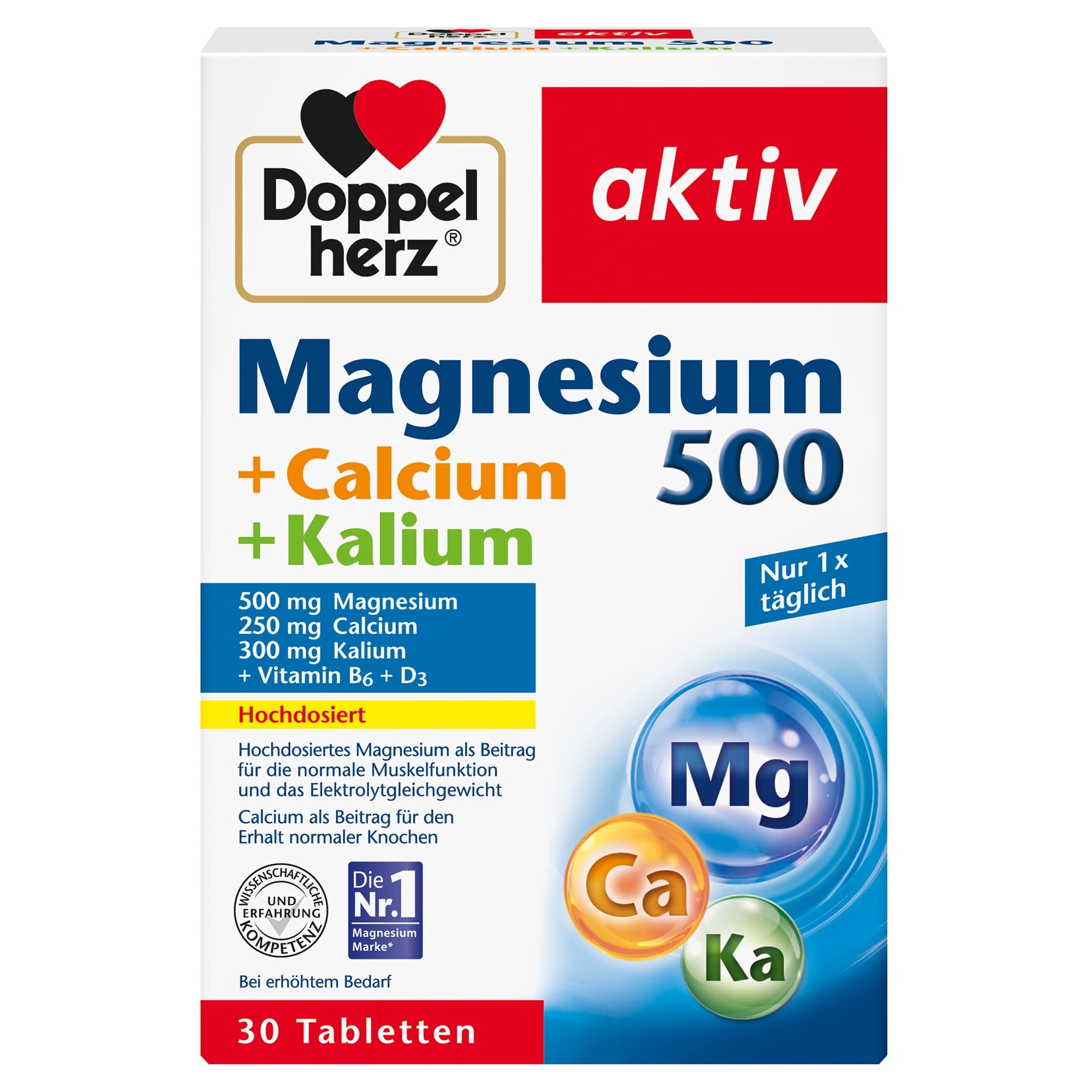 doppelherz magnesium 500 calcium kalium