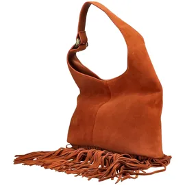 Jeffrey Campbell Henkeltasche Veloursleder Orange