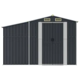 vidaXL Gerätehaus 277 x 279 x 179 cm anthrazit
