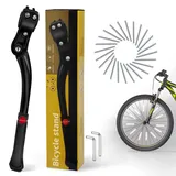 JIANFA Fahrradständer 24-29 Zoll, Höhenverstellbarer 6,5 cm Fahrradständer Mountainbike Stabiler Fahrradständer für Mountainbikes, Citybikes, Rennrad