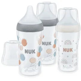 NUK Perfect Match Babyflaschen 3er-Set, Anti-Colic 1 St