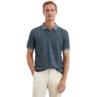 Marc O'Polo Poloshirt Piqué regular, fit, aus Baumwoll-Elasthan-Mix, blau,