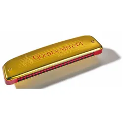 Hohner Golden Melody 40 C-Mundharmonika - Tremolo-Mundharmonika