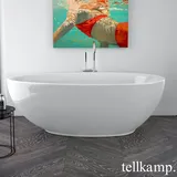 Tellkamp Neon freistehende Ovalbadewanne 85 x 185 cm (0100-089-A/CR)