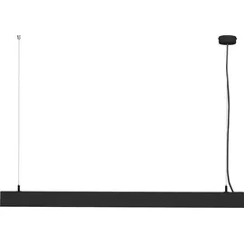 LEDVANCE Office Line Quader 1-flg. 112 cm schwarz Aluminium