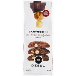 Deseo Cantuccini mit Schokolade und Haselnuss 180g