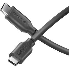 Sonero USB-C auf USB-C 1,5 m Schwarz