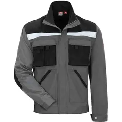 AS Arbeitsschutz Arbeitsjacke Nitras Motion Tex Plus | Gr.58 | atmungsaktiv | grau