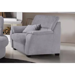 Sessel SIT & MORE "Pandora", grau, B:103cm H:91cm T:90cm, Luxus-Microfaser ALTARA NUBUCK (100% Polyester), Luxus-Microfaser (100% Polyester), Luxus-Microfaser ALTARA NUBUCK (100% Polyester), Sessel
