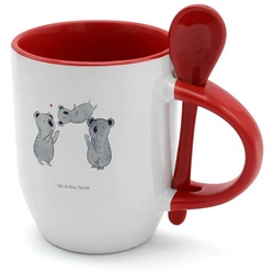 Mr. & Mrs. Panda Tasse Koala Feiern Sich – Weiß – Geschenk, Tasse, Kaffeetasse, Liebe, Tasse, Keramik weiß