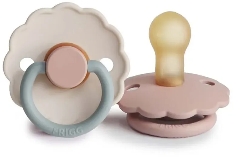 FRIGG Daisy Size 1:0-6 months Schnuller Blush/Cotton candy 2 St.