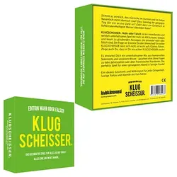 kylskapspoesi Klugscheisser ? Wahr oder Falsch Edition Kartenspiel 7331672430288 kylskapspoesi