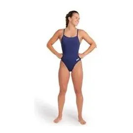 Arena Badeanzug Damen Blau/Weiß 36