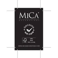 Mica decorations Duko Tranchierbrett Holz 1-tlg. 1 x 29 x 22 cm Braun