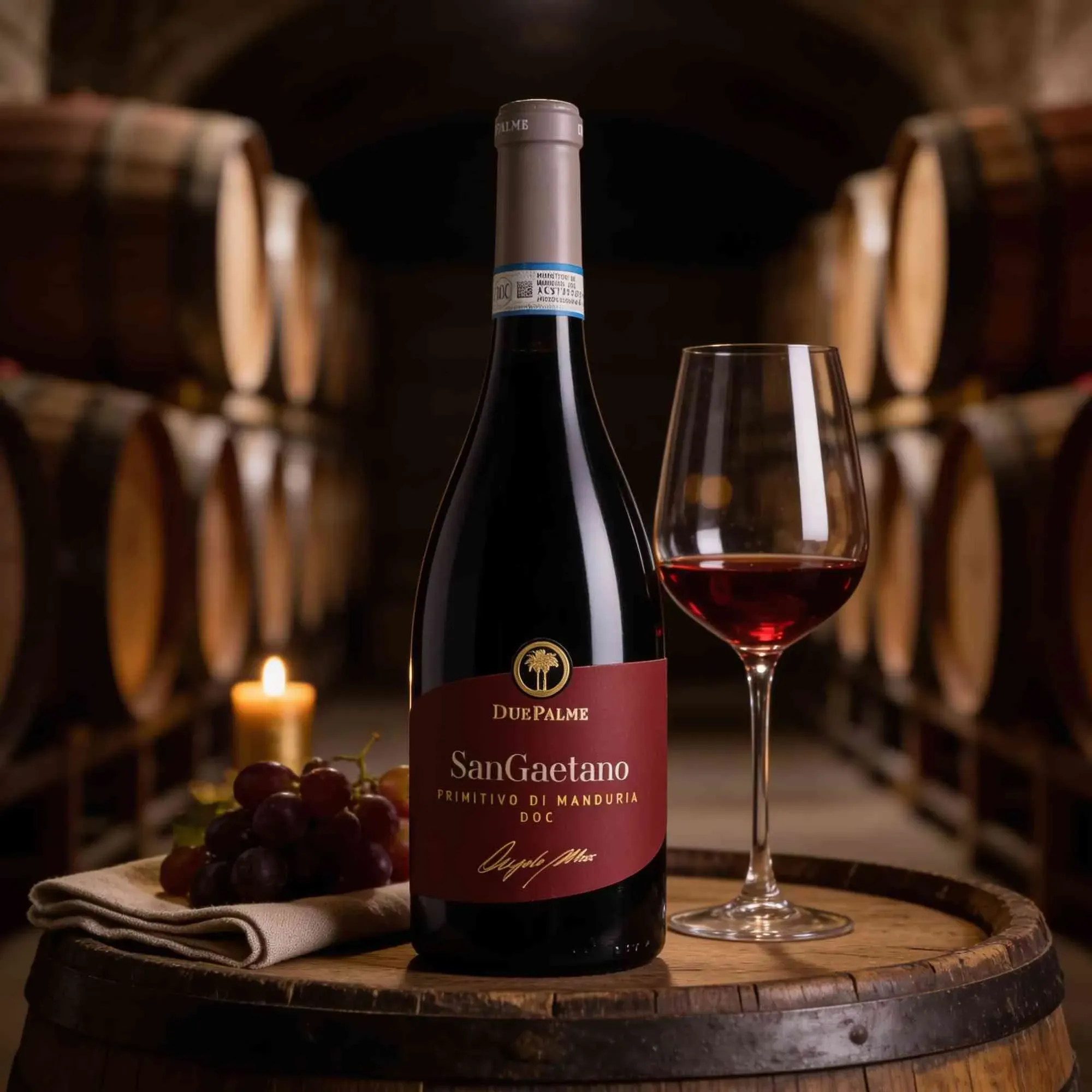 Cantine Due Palme 2023 Due Palme San Gaetano Primitivo di Manduria 2023 Primitivo  Italien
