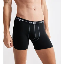 SLOGGI Start Short Boxershorts schwarz M 2er Pack