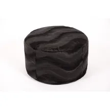 Linke Licardo Pouf Polyester 47 x 34 x 47 cm Schwarz