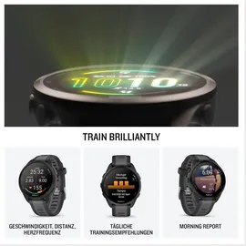 Garmin Forerunner 165 dunstgrau/steinweiss
