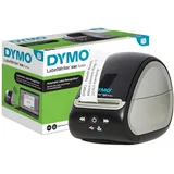 Dymo LabelWriter 550 Turbo-Etikettendrucker, Etikettendrucker mit Hochgeschwindigkeits-Thermodirektdruck, automatische Etikettenerkennung, druckt Versandetiketten und mehr mit USB/LAN-Konnektivität, 3