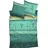Satin smaragd 135 x 200 cm + 80 x 80 cm