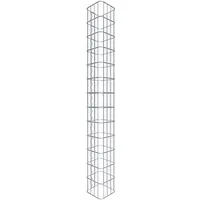 Gabiona Gabionensäule 22 x 22 x 130 cm