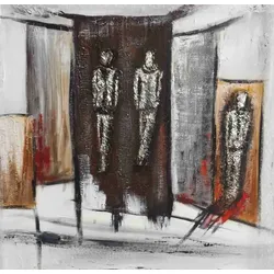Bild ABSTRAKTE FIGUREN - bunt