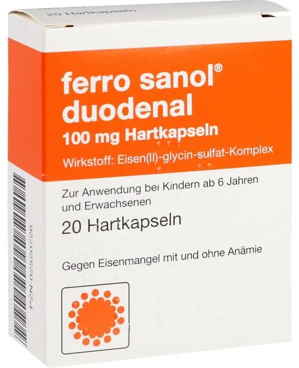 ferro sanol duodenal 100 kapseln