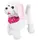 Jamara Trixi RC Plüschhund 22 cm Weiß/Rosa