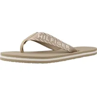 Flip-flops Tommy Hilfiger Modell Webbing Farbe Beige beige 36