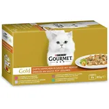 PURINA GOURMET GOLD KATZENFUTTER KATZEN HOCHWERTIGES NASSFUTTER 48 x 85gr