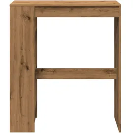vidaXL Bartisch mit Regal Artisan-Eiche 90x40x103,5 cm Holzwerkstoff