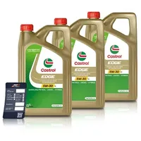 Castrol 15 L EDGE 5W-30 LL + Ölwechsel-Anhänger [Hersteller-Nr. 15669E]