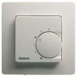Theben 7410131 UP-Raum-Thermostate, weiß, mit Rahmen RAMSES 741 RA