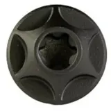 SILCA Flaschenhalterschrauben Titanium, 4 Stück, schwarz