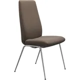 Stressless® Polsterstuhl Laurel, High Back, Größe L, mit Beinen aus Stahl in Chrom matt grau