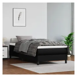 vidaXL Boxspringbettgestell 100 x 200 cm Schwarz