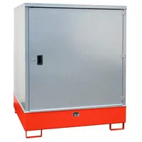 Bauer Südlohn Gefahrstoff-Schrank GS-3, lackiert, Feuerrot