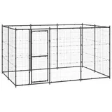 vidaXL Outdoor-hundezwinger Stahl 7,26 M2 - Vidaxl