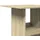 vidaXL Bartisch mit Ablagen 60 x 60 x 102 cm Braun