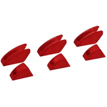 Knipex Schutzbacken Kunststoff rot 3 Paar