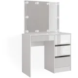 Vicco Schminktisch Sherry mit LED Beleuchtung