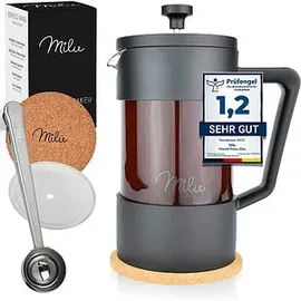 MILU French Press 1,0 l Schwarz