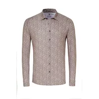 Desoto Slim Fit Freizeithemd mit Kentkragen, Beige, XL